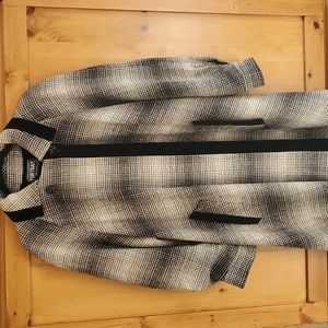 Vintage wool swing coat.